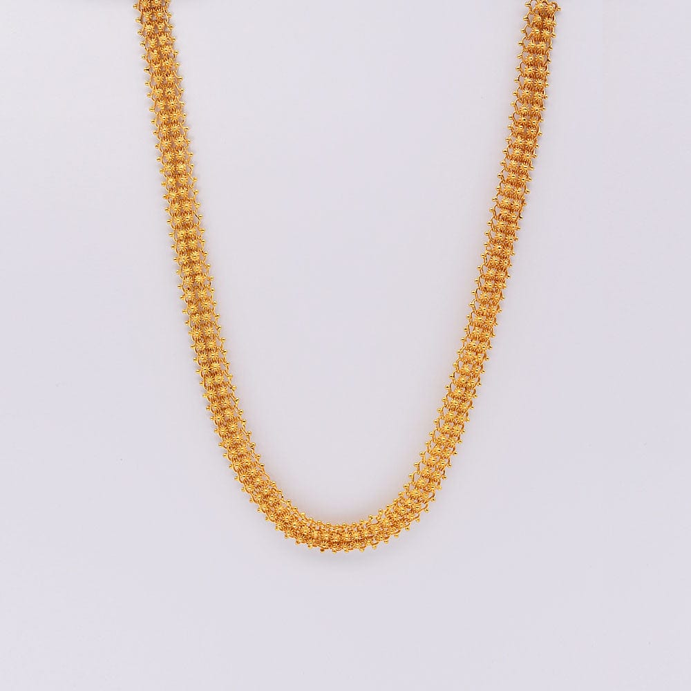 Á Portuguesa I Gold plated Silver Necklace 1.0 oz