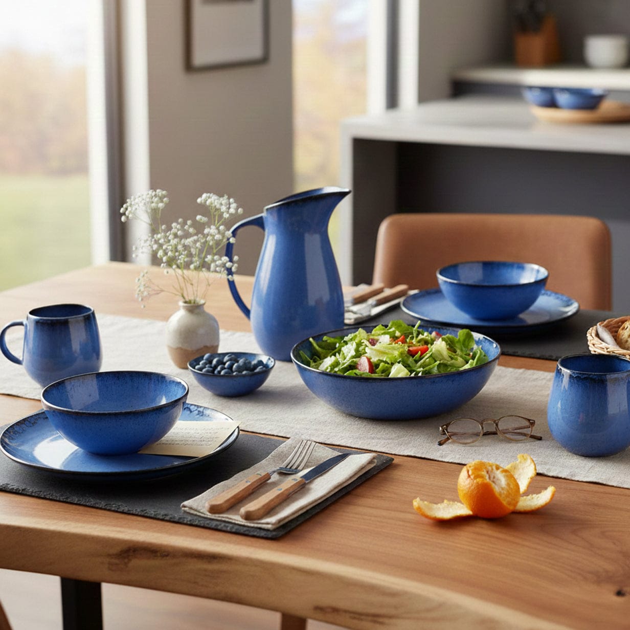 Amazônia I Serving Dish 5.9'' - Blue