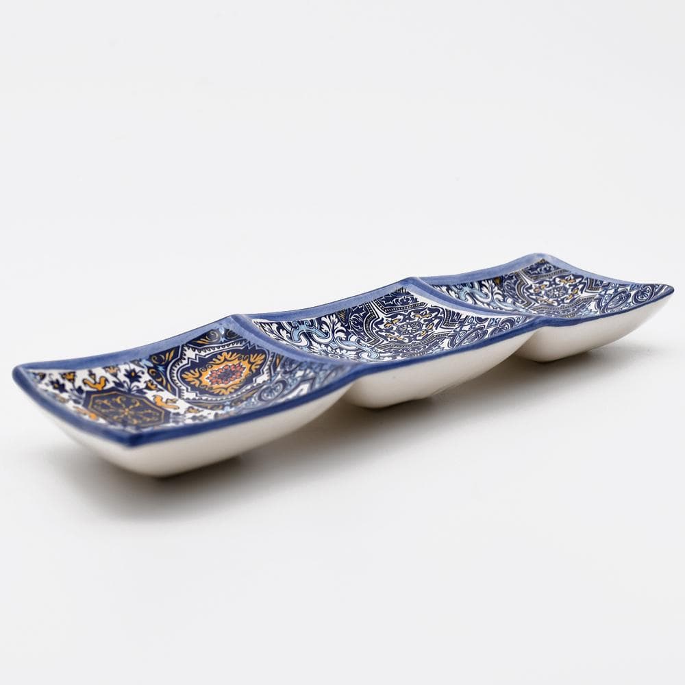 Azulejos | Ceramic Appetizer Serving Dish