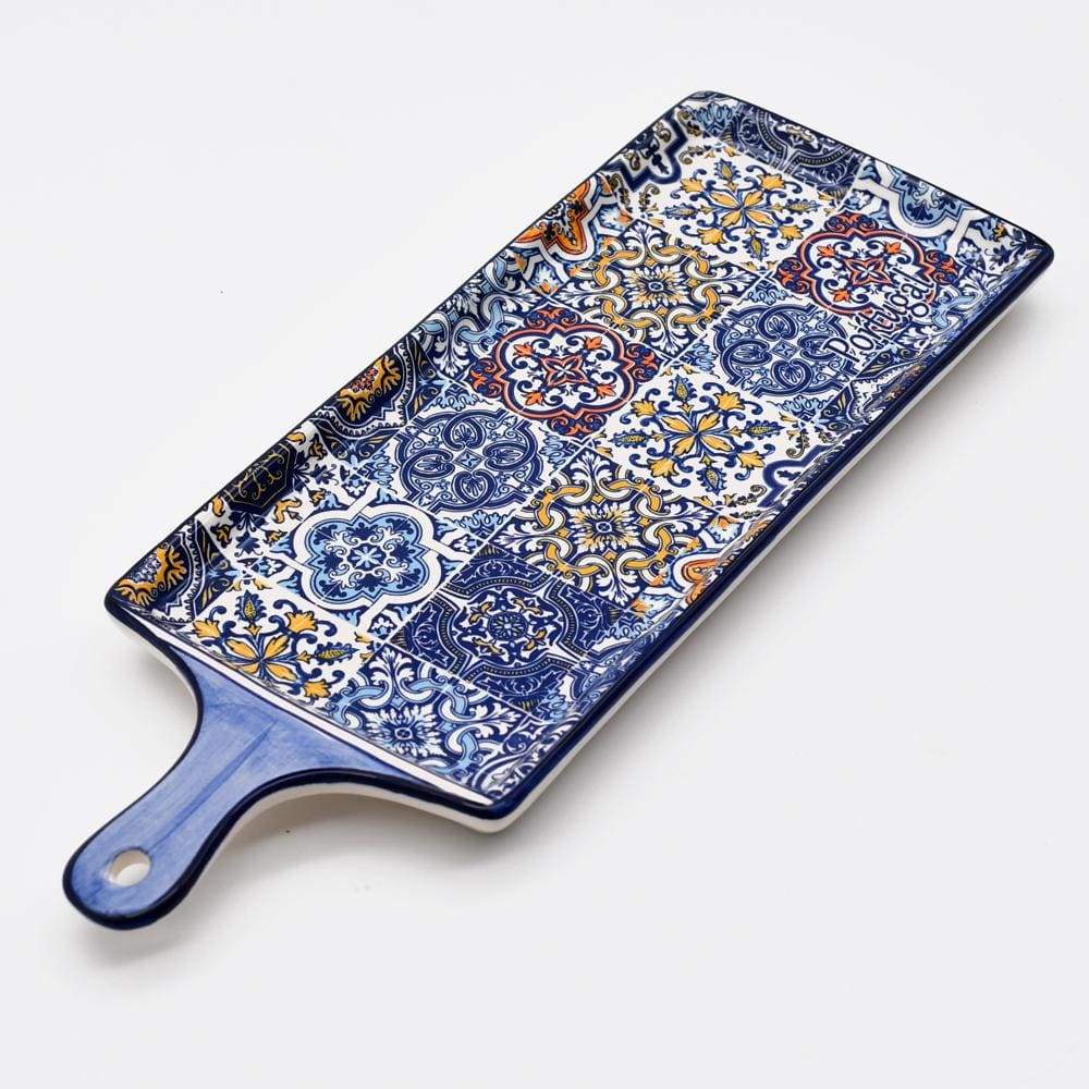 Azulejos | Ceramic Appetizer Serving Dish