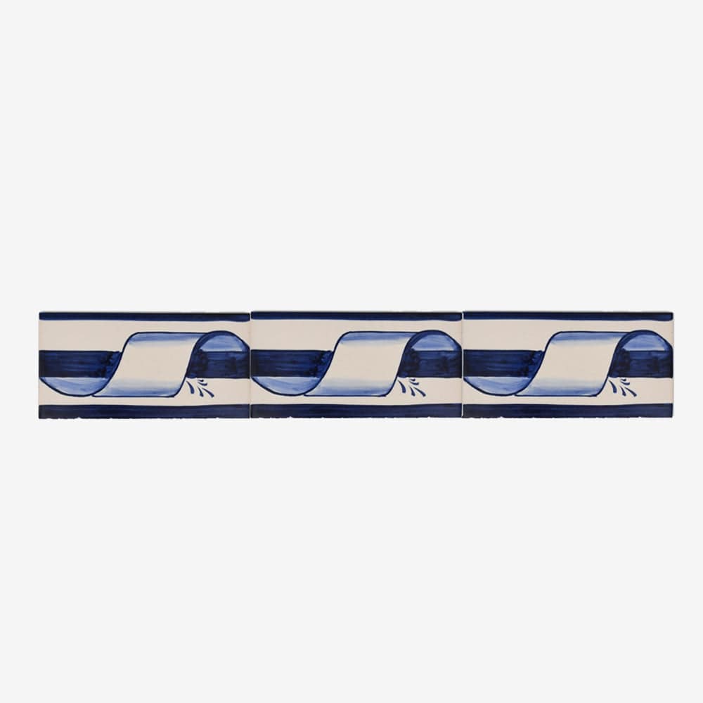 Azulejos I Tile Border - 3.0x5.9"