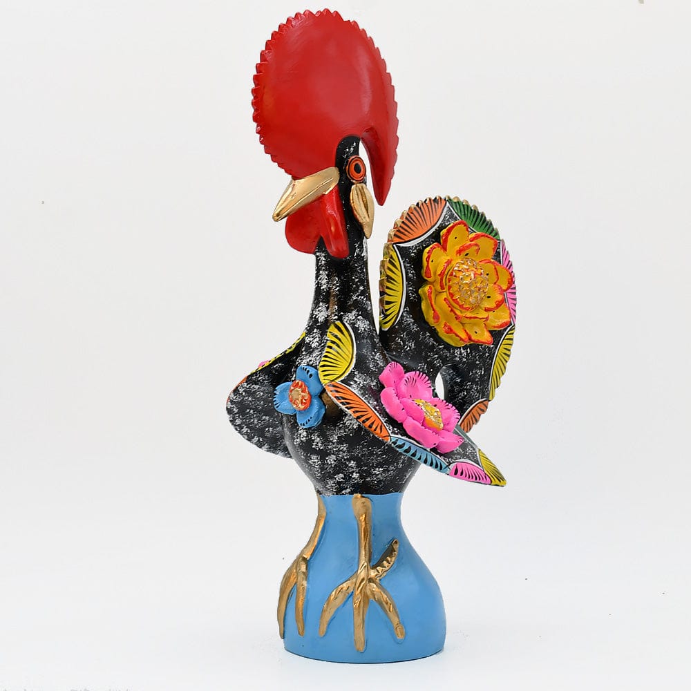 Barcelos Rooster by Prazeres Côta 16''- Black