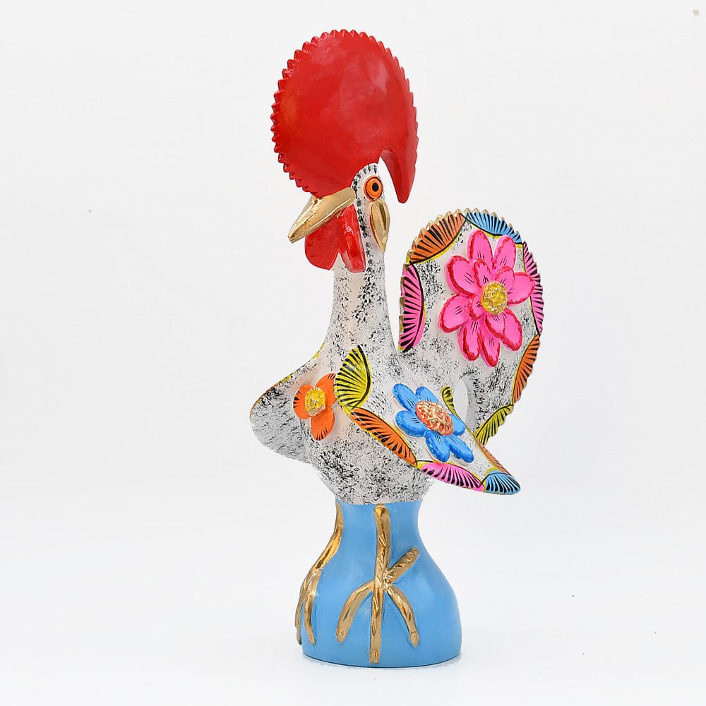 Barcelos Rooster by Prazeres Côta 16''- White