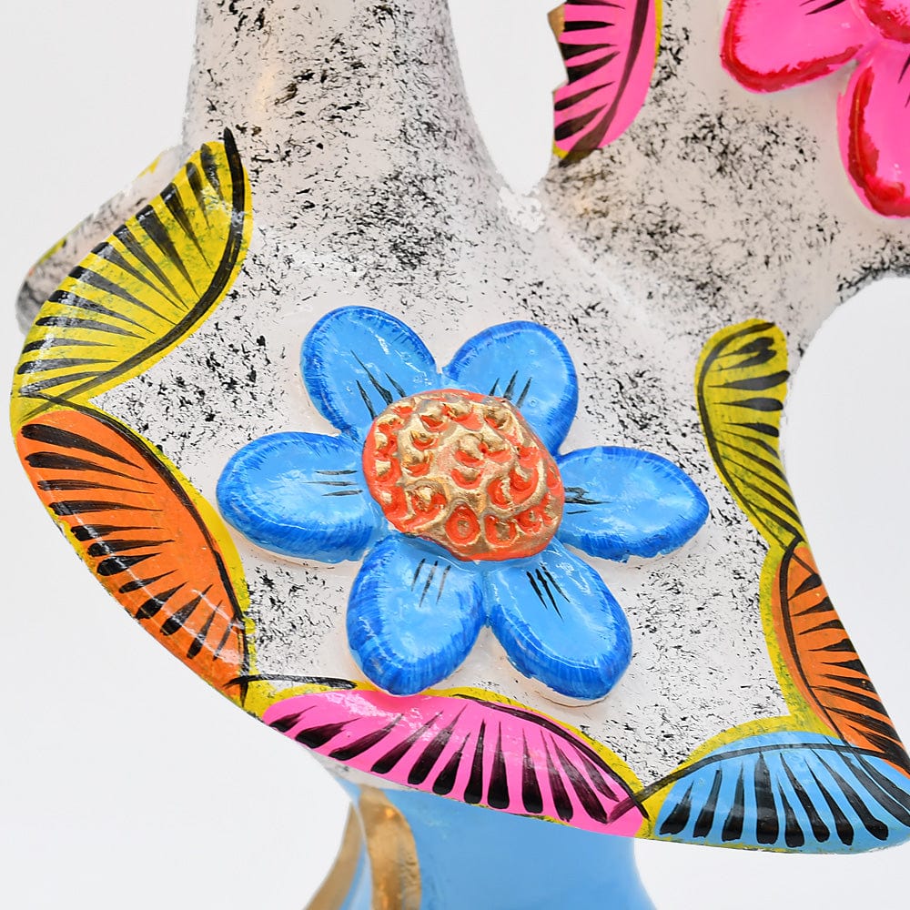 Barcelos Rooster by Prazeres Côta 16''- White