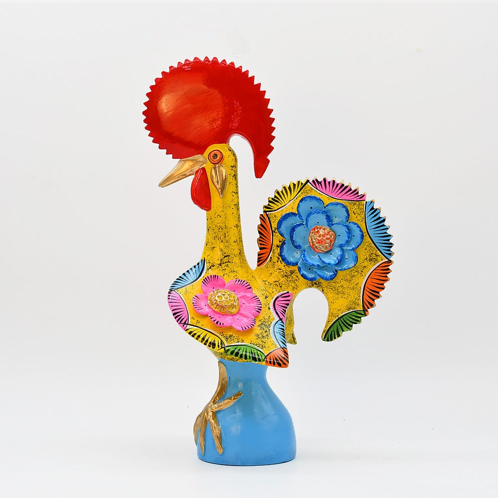 Barcelos Rooster by Prazeres Côta 16''- Yellow