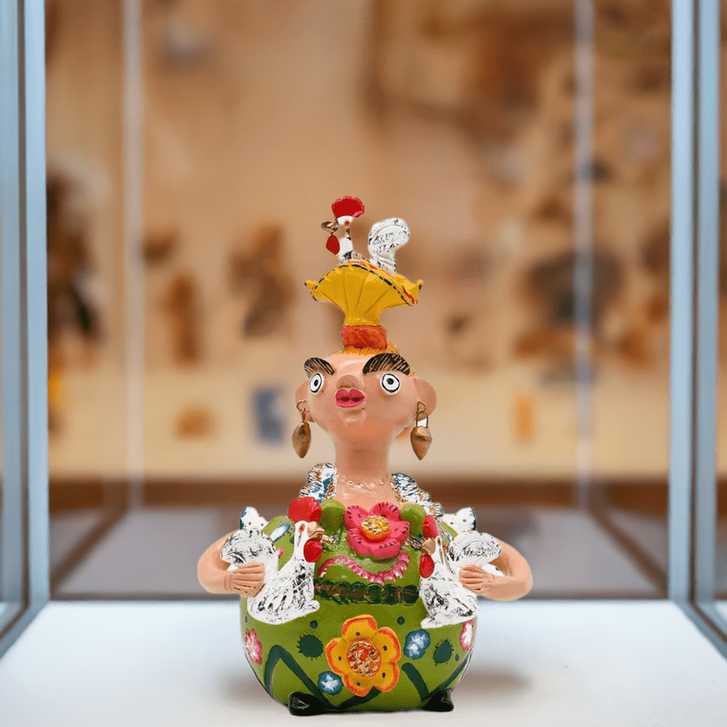 Boneca Barriguda by Prazeres Côta - 11.8''