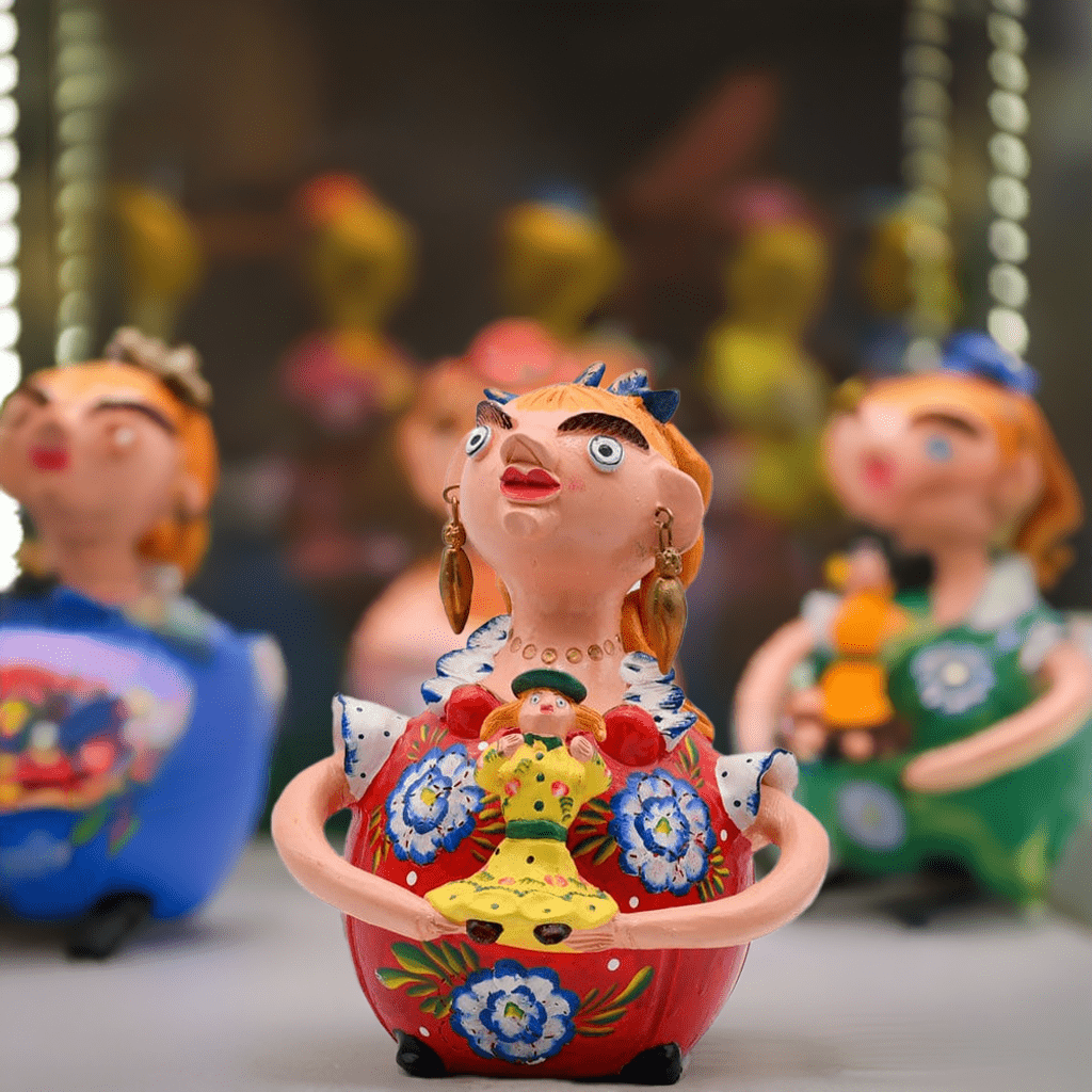 Boneca Barriguda I Statuette by Prazeres Côta - 12"