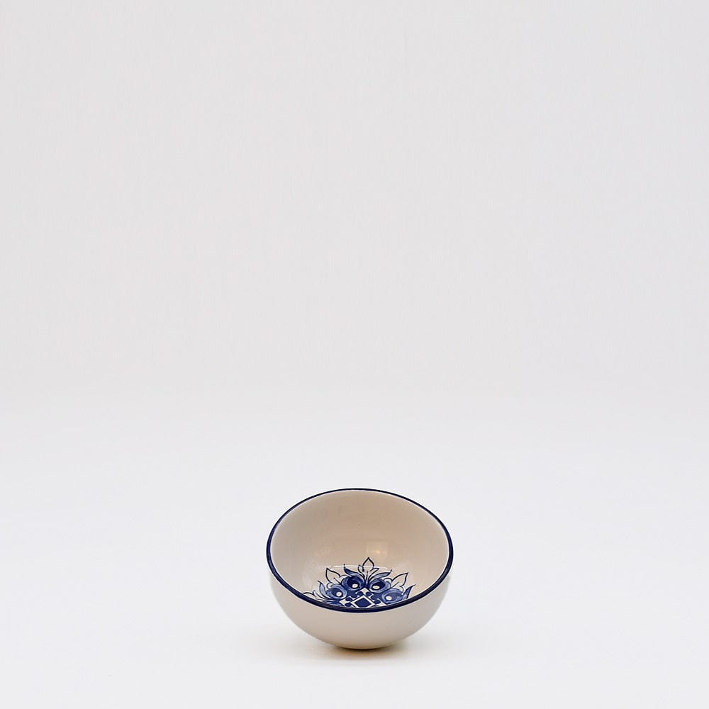 Brasão I Ceramic Bowl 3.1'' - Blue