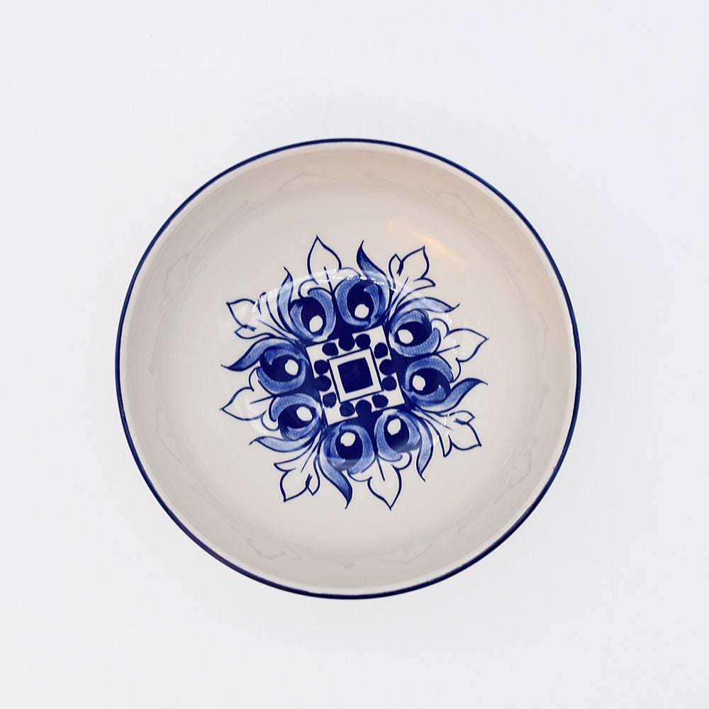 Brasão I Ceramic Bowl 6.3'' - Blue