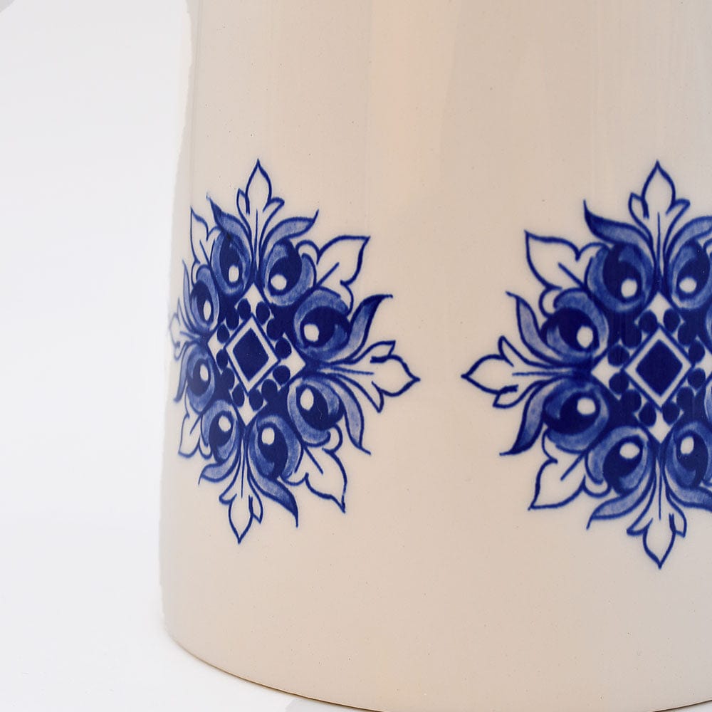 Brasão I Ceramic Pitcher - Blue