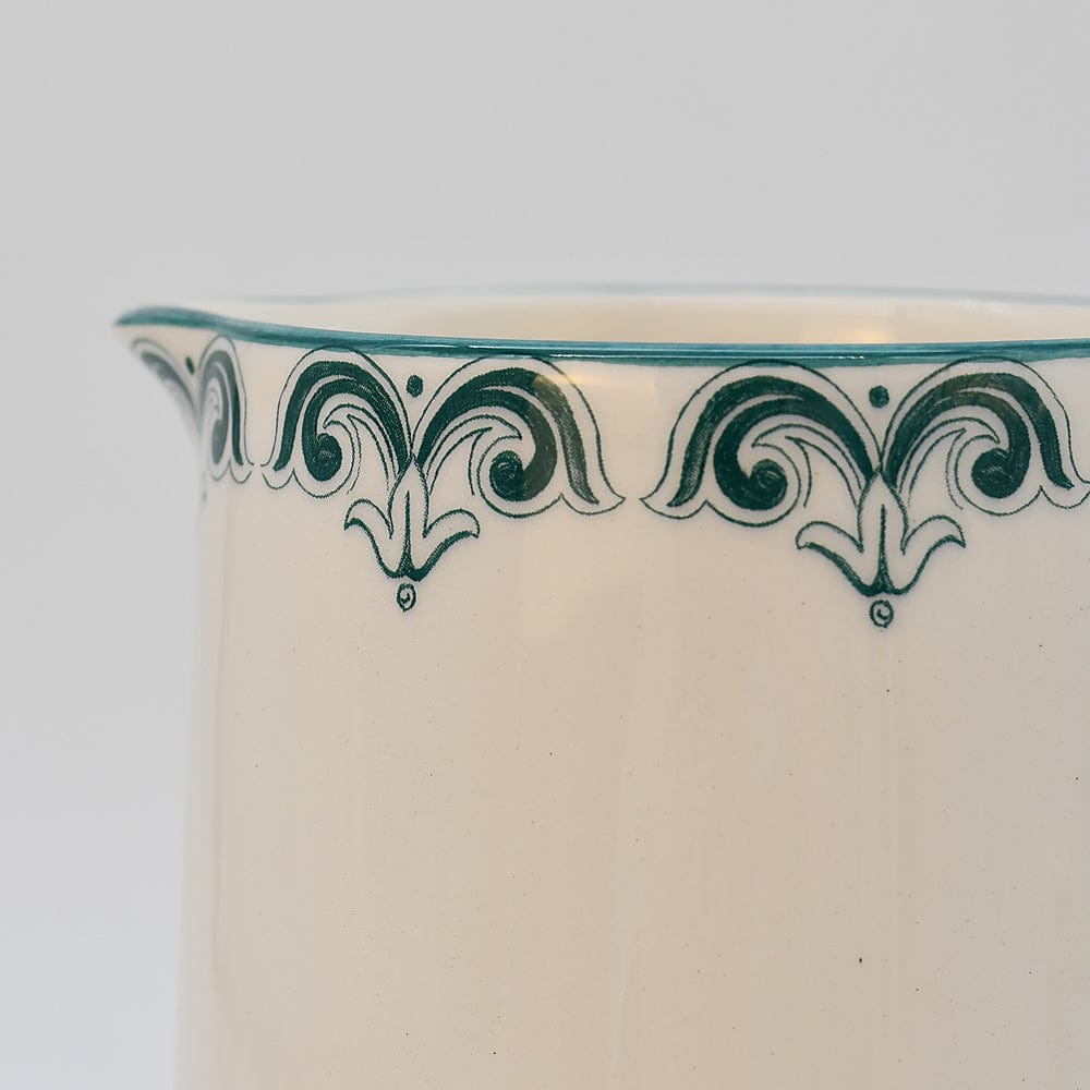 Brasão I Ceramic Pitcher - Green