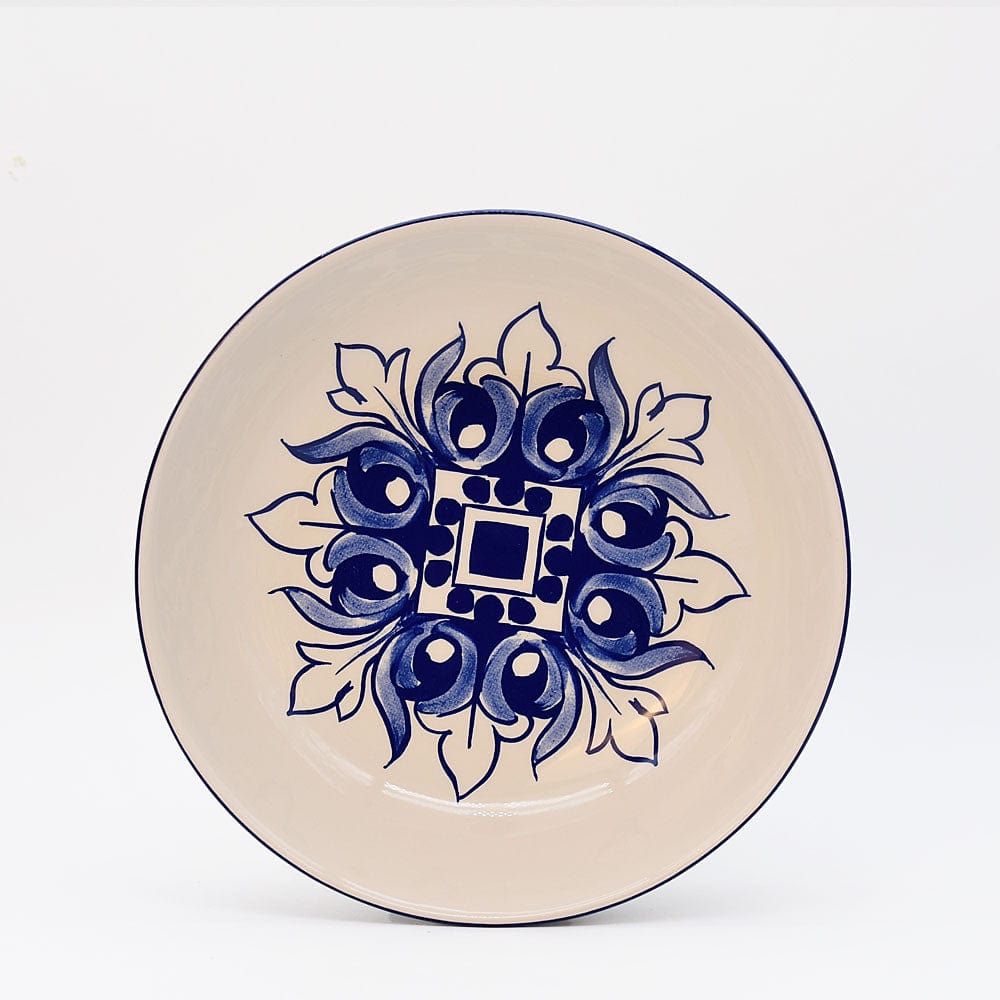 Brasão I Ceramic Salad Bowl - Blue