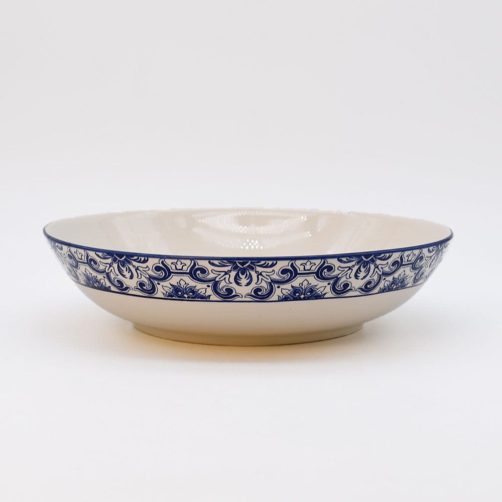 Brasão I Ceramic Salad Bowl - Blue