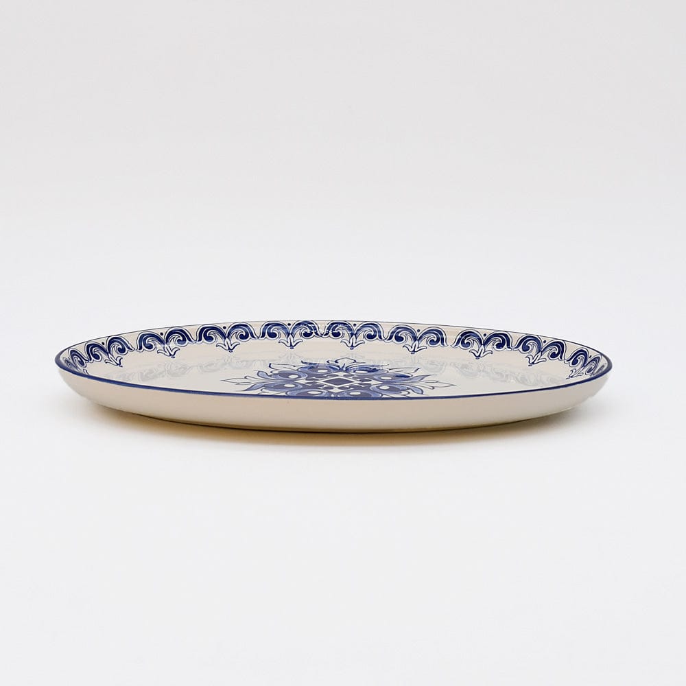 Brasão I Ceramic Serving Dish 10.2'' - Blue