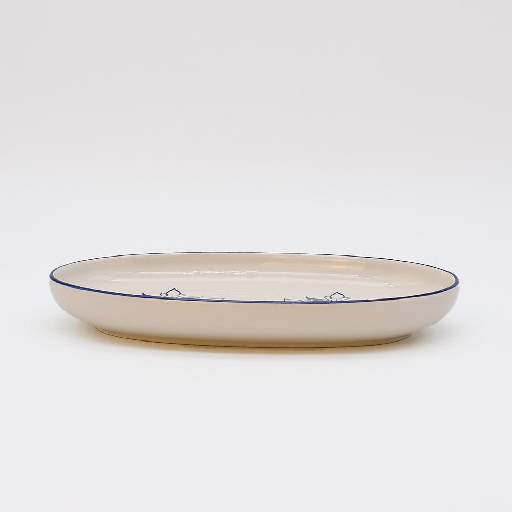 Brasão I Ceramic Serving Dish 10.2'' - Blue