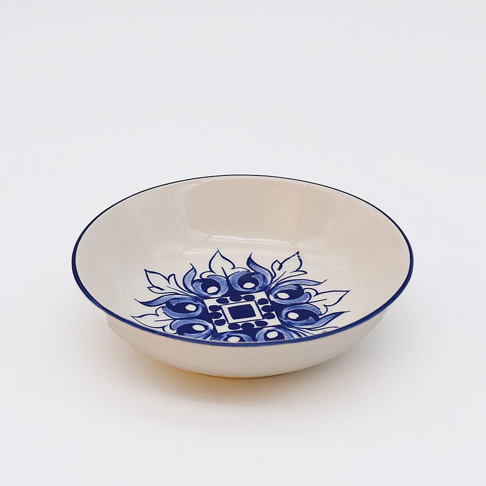Brasão I Ceramic Snack Bowl 5.1'' - Blue