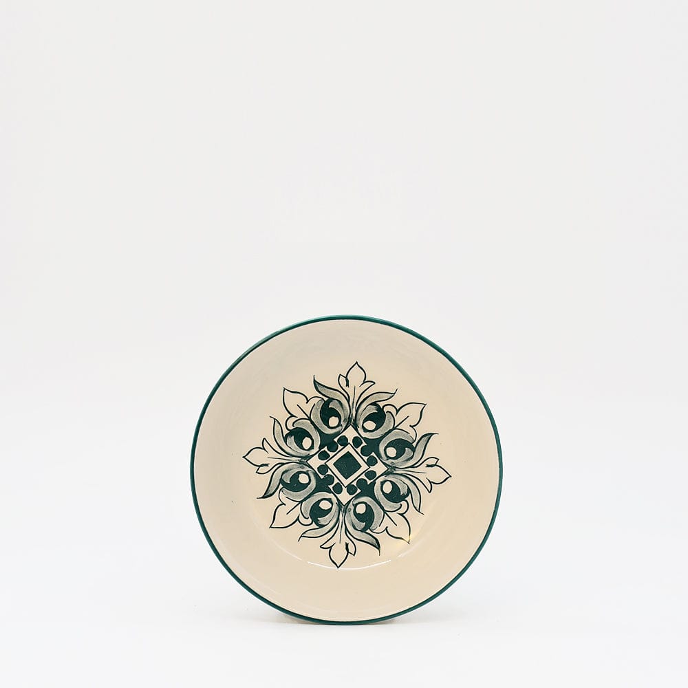 Brasão I Ceramic Snack Bowl 5.3'' - Green