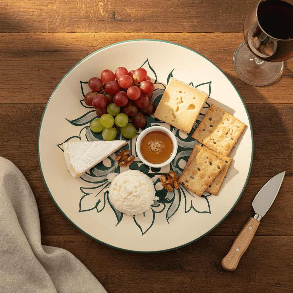 Brasão I Ceramic Tray - Green