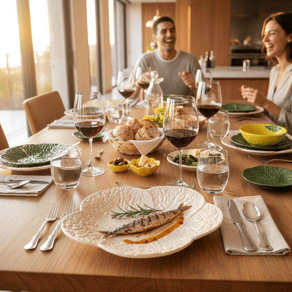 Cabbage-shaped Ceramic Plate - 12.2''