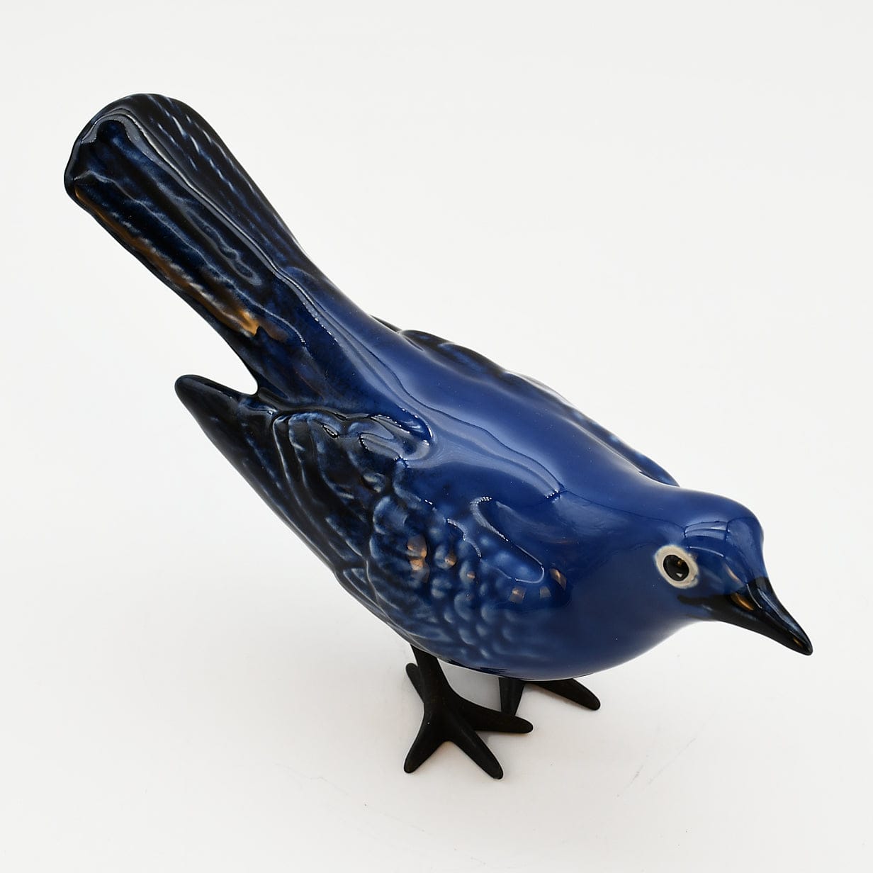 Ceramic Blackbird "Um Melro, evidentemente"