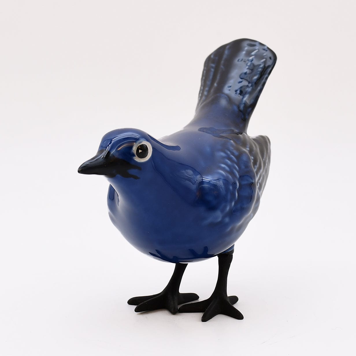 Ceramic Blackbird "Um Melro, evidentemente"