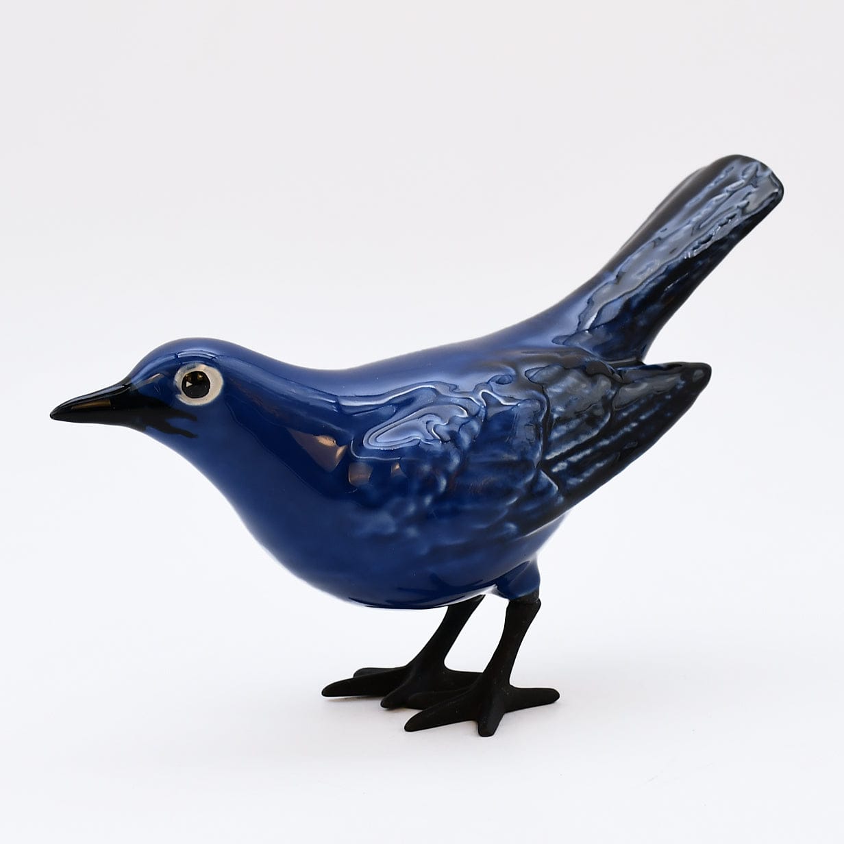 Ceramic Blackbird "Um Melro, evidentemente"