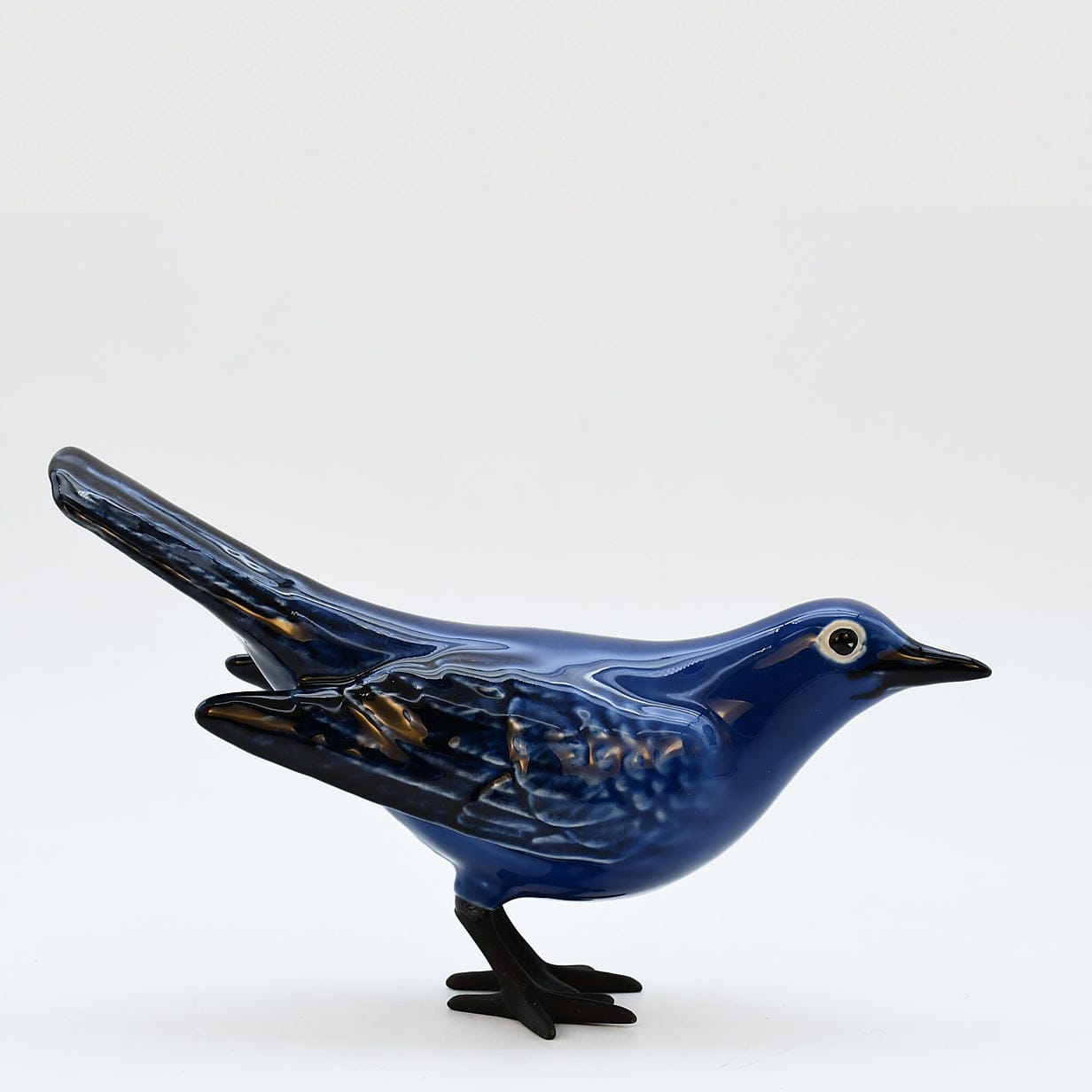 Ceramic Blackbird "Um Melro, evidentemente"