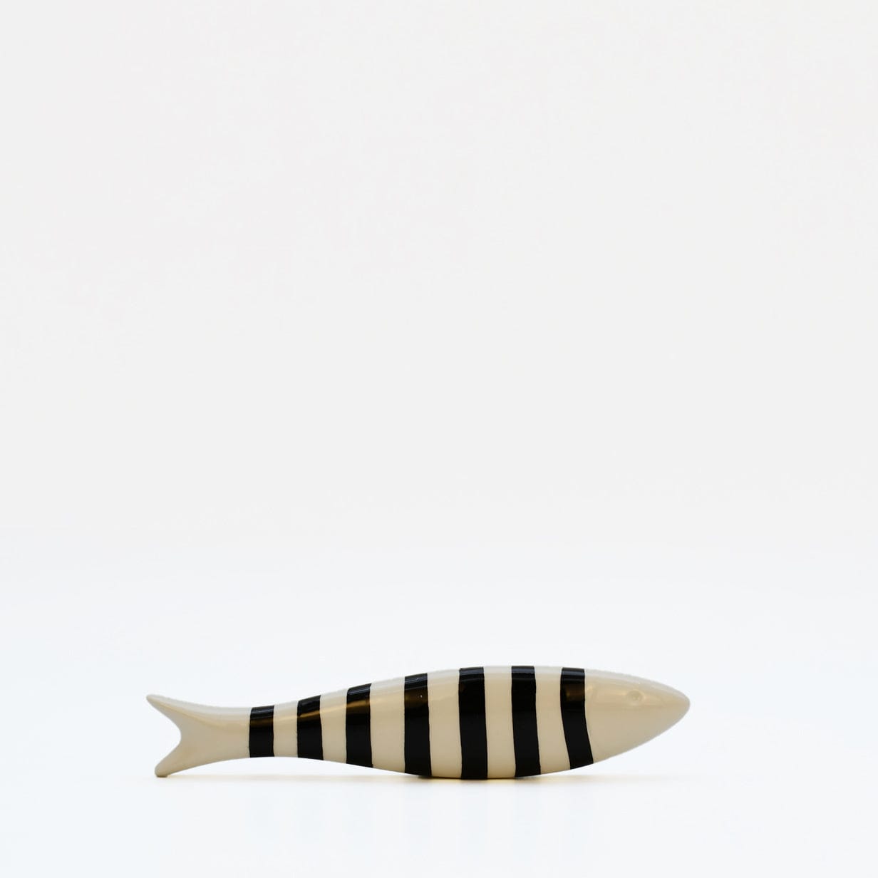 Ceramic Sardine for Display - Black