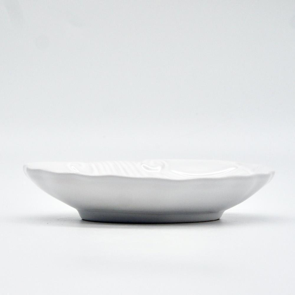 Ceramic Seashell 5.2" - White