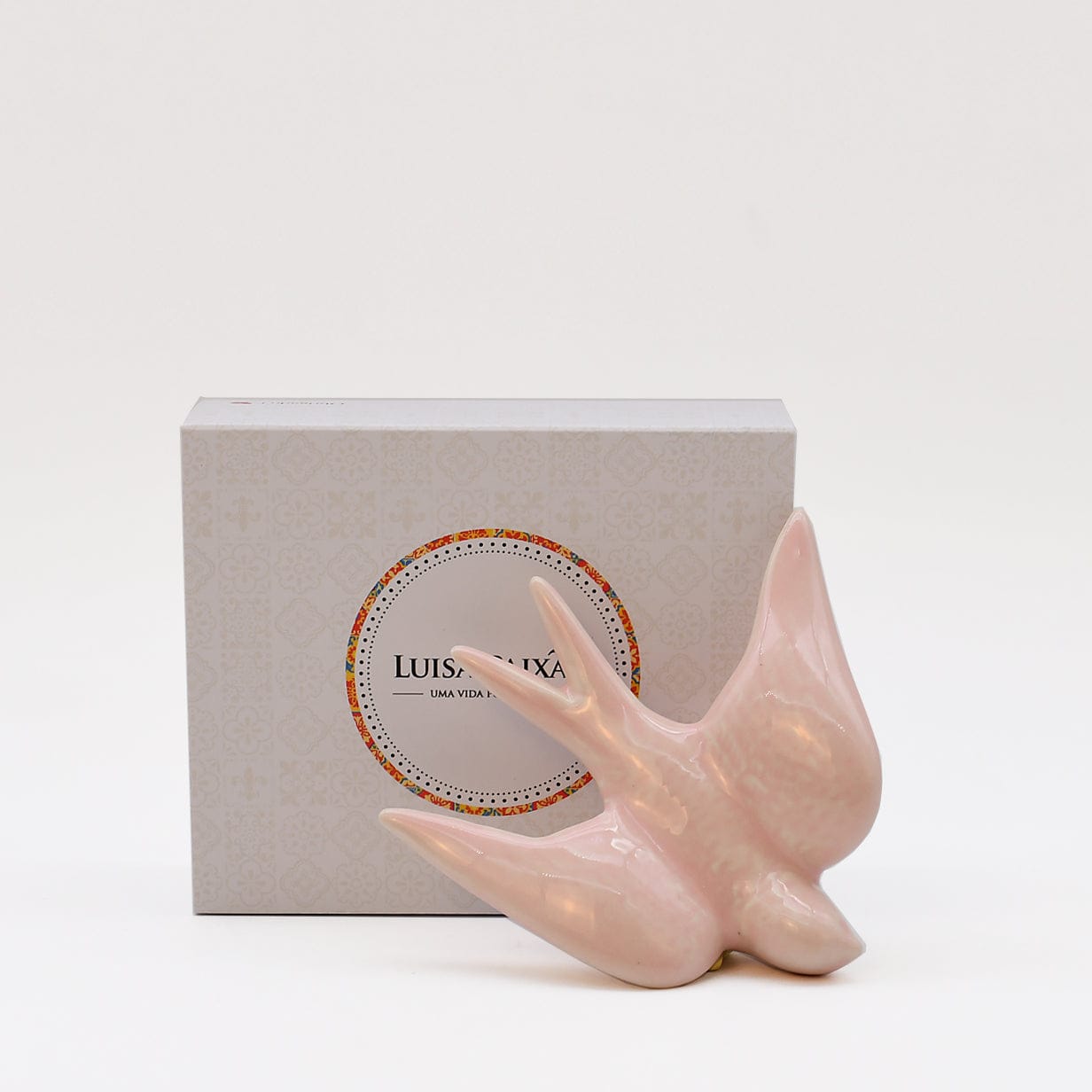 Ceramic Swallow Gift Set - Pink