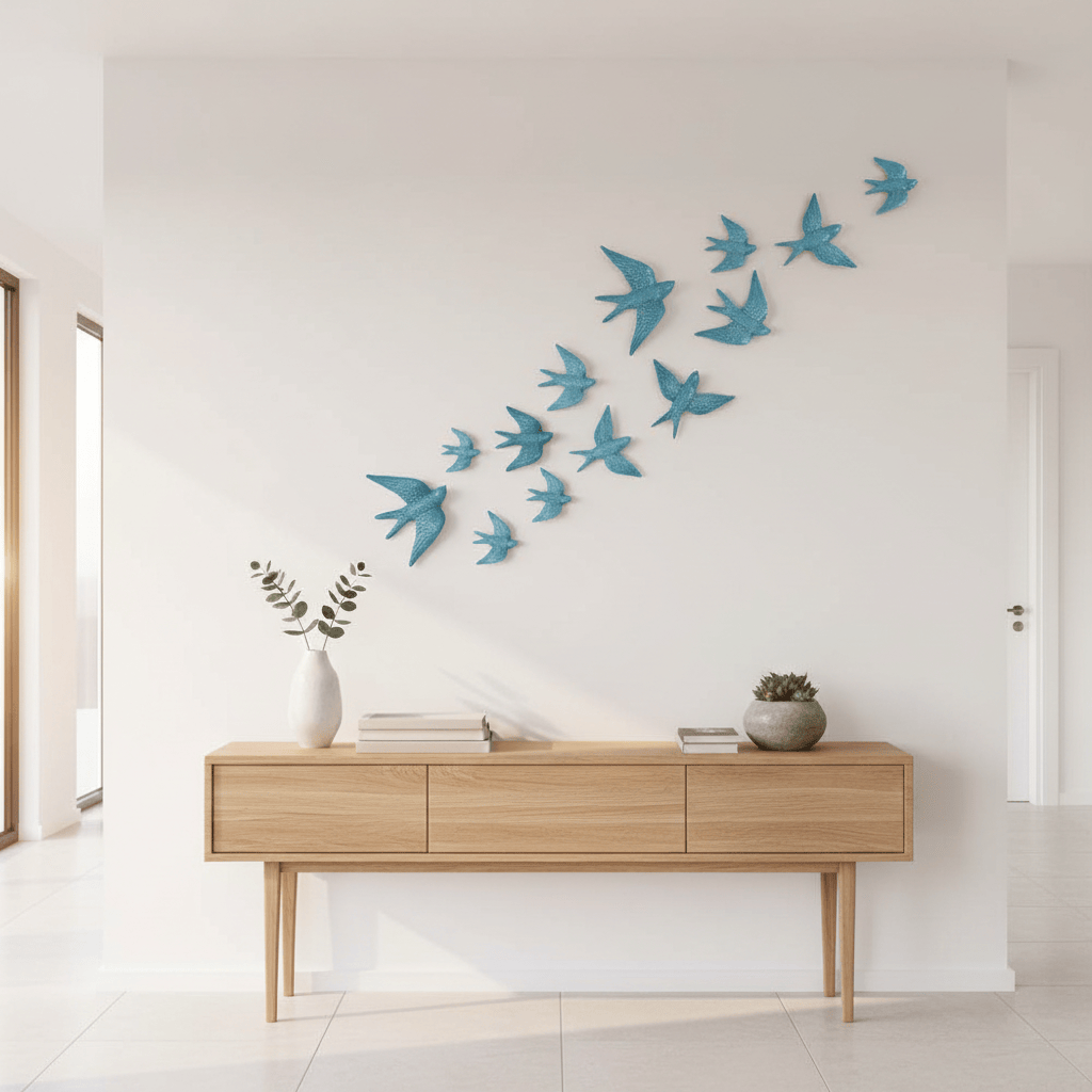 Ceramic Swallow - Turquoise