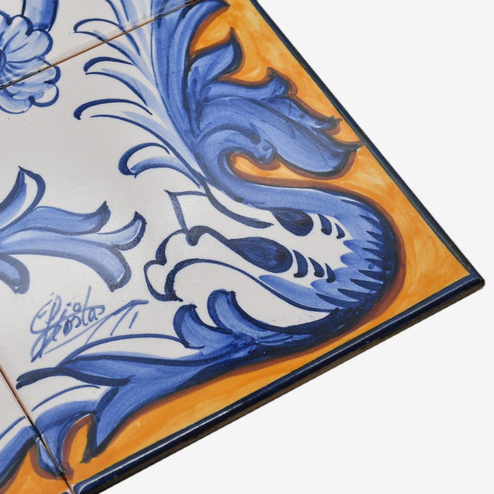 Ceramic tile Mural of 12 Azulejos - 24x18''