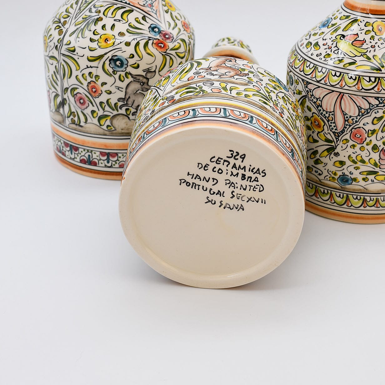Coimbra Ceramics - Hand Painted Carafe