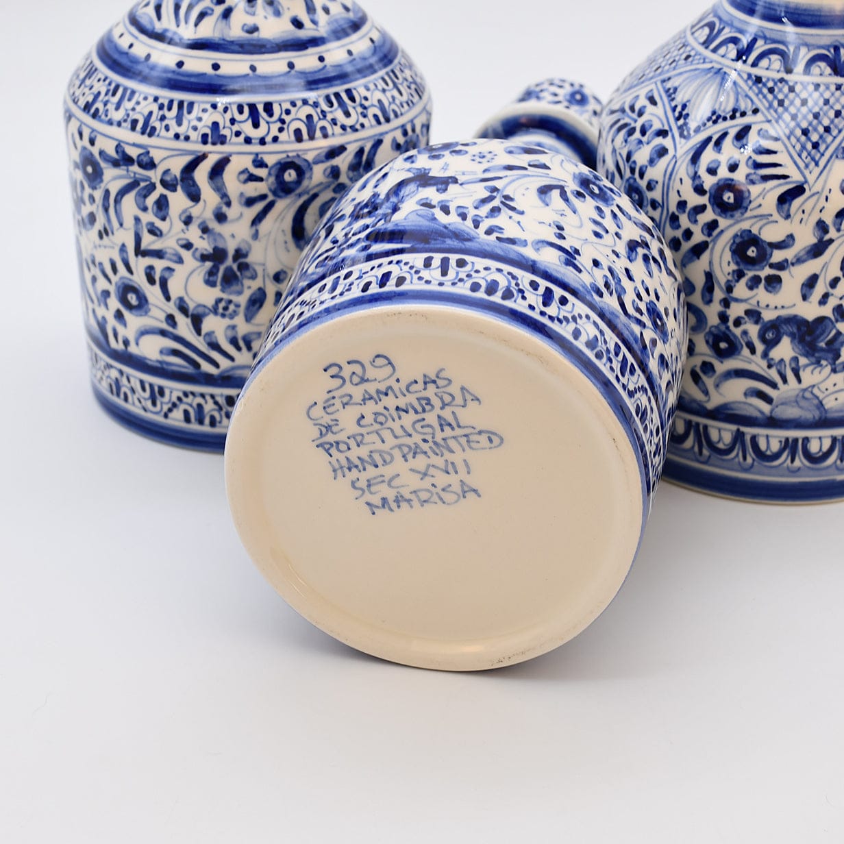 Coimbra Ceramics - Hand Painted Carafe