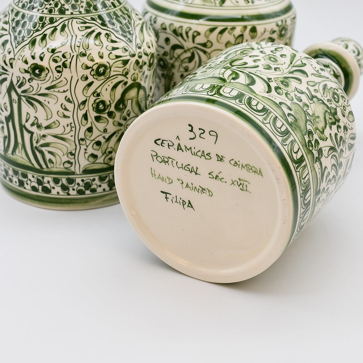 Coimbra Ceramics - Hand Painted Carafe