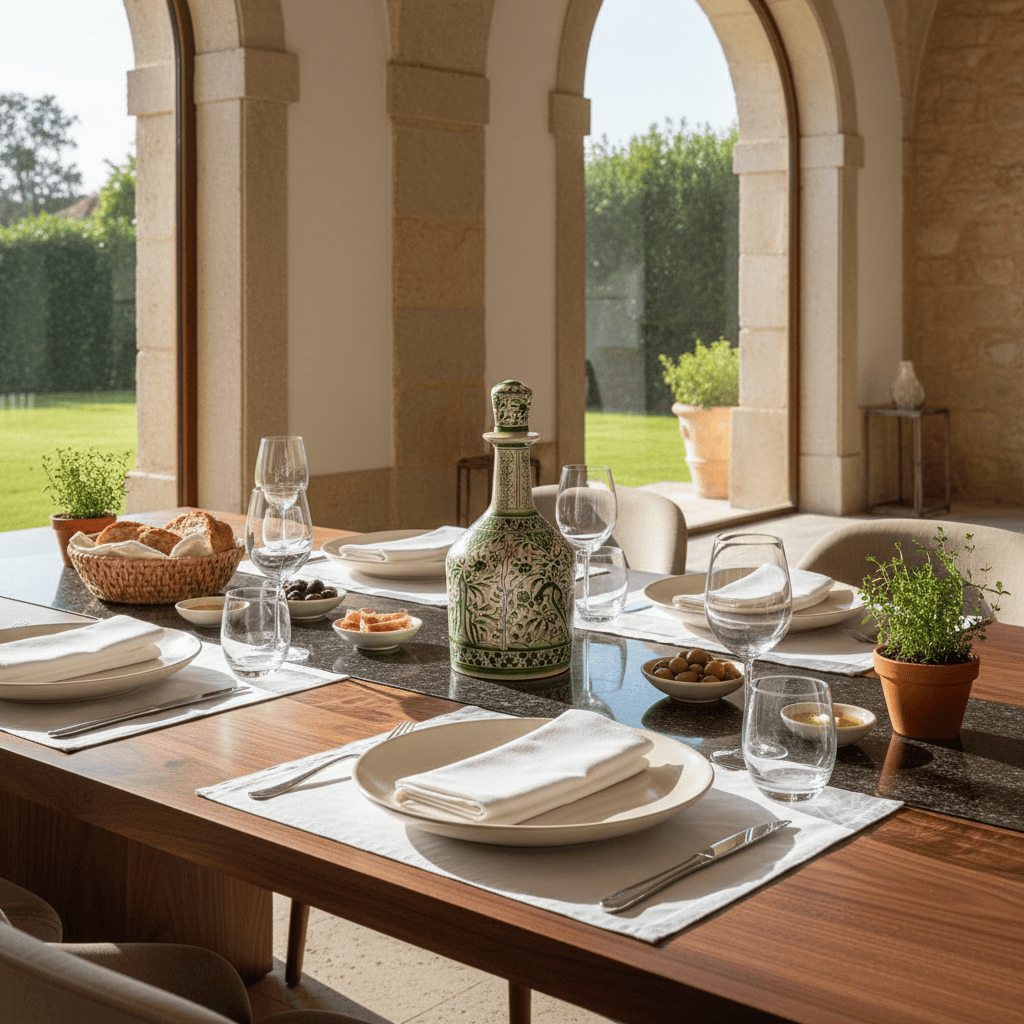 Coimbra Ceramics - Hand Painted Carafe