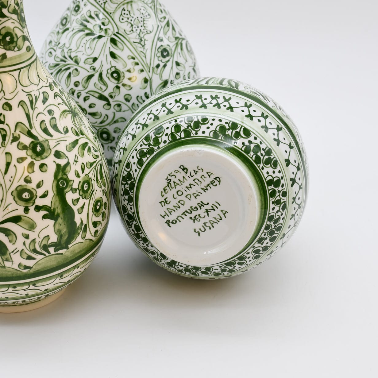 Coimbra Ceramics - Hand Painted Carafe