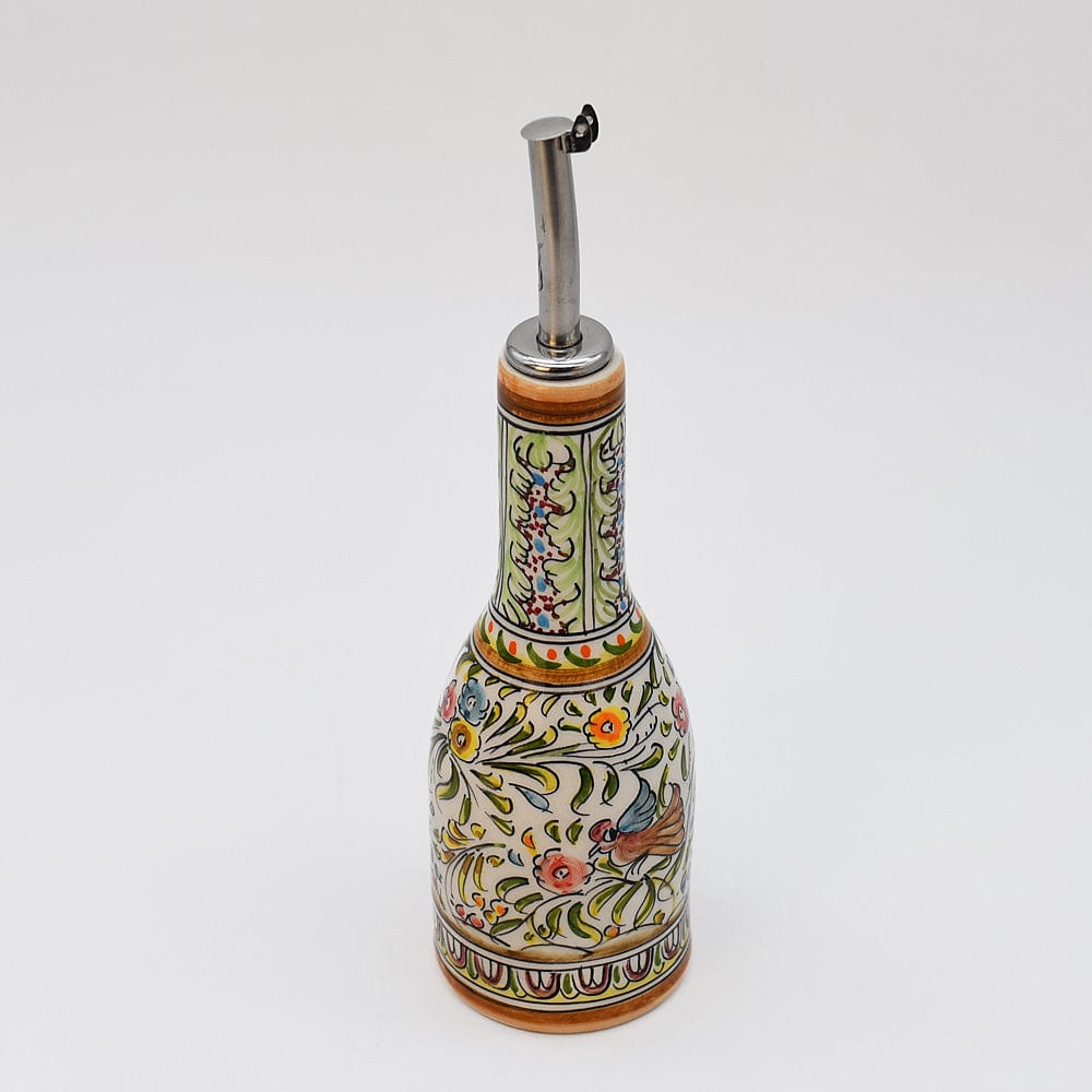 Coimbra Ceramics – Hand-Painted Oil Carafe