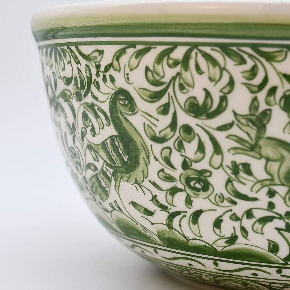 Coimbra Ceramics – Hand-Painted Salad Bowl - 9.1"