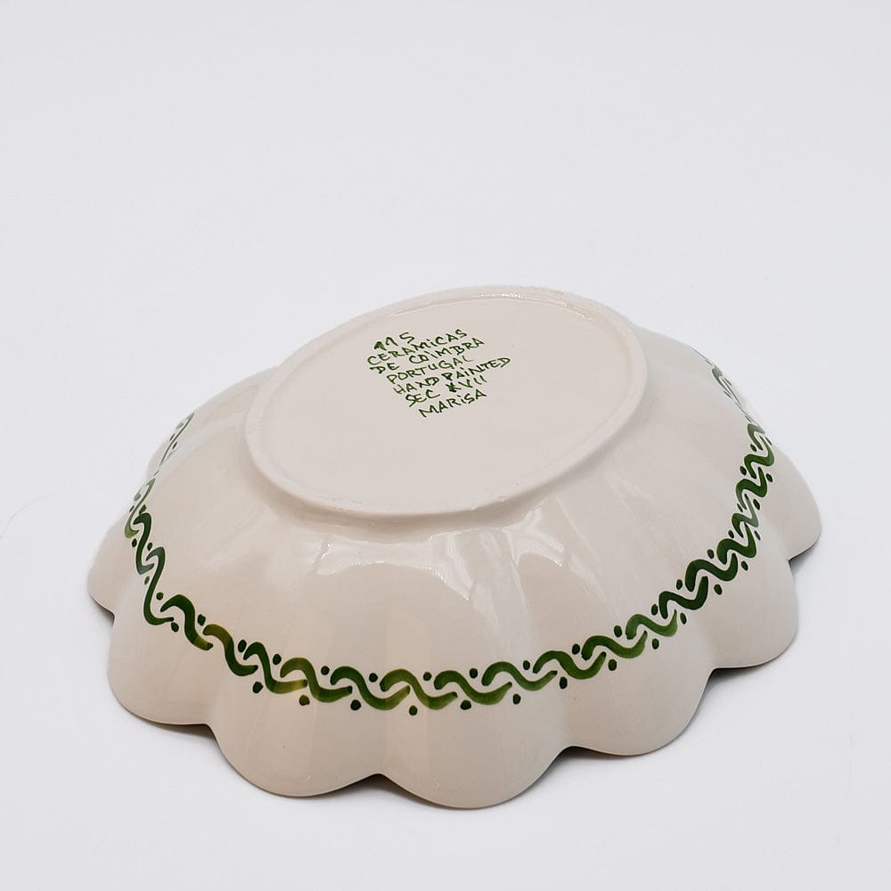 Coimbra Ceramics – Hand-Painted Salad Bowl - 9.4"