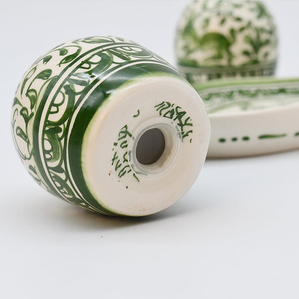 Coimbra Ceramics – Hand-Painted Salt & Pepper Shakers