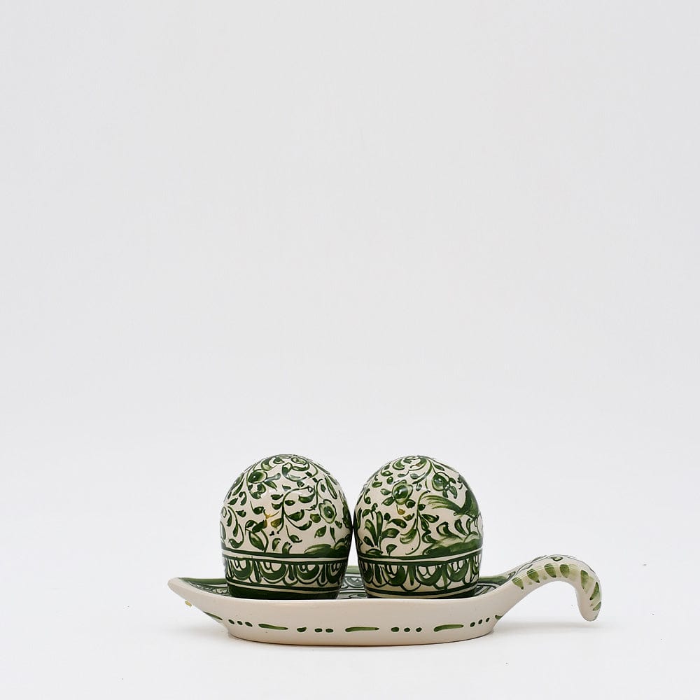 Coimbra Ceramics – Hand-Painted Salt & Pepper Shakers