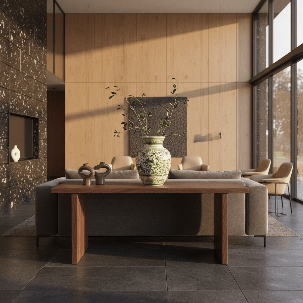 Coimbra Ceramics – Hand-Painted Vase