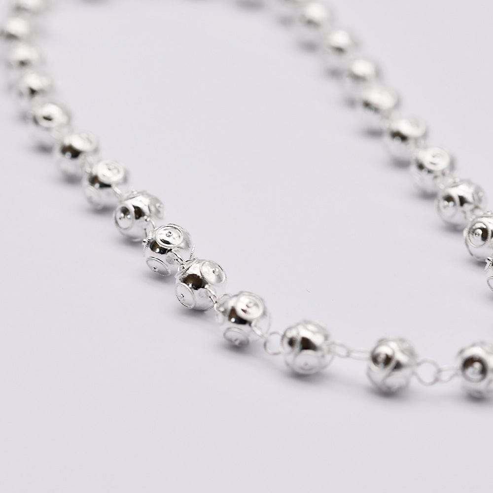 Conta de Viana I Silver Pearl Necklace 1.2 oz