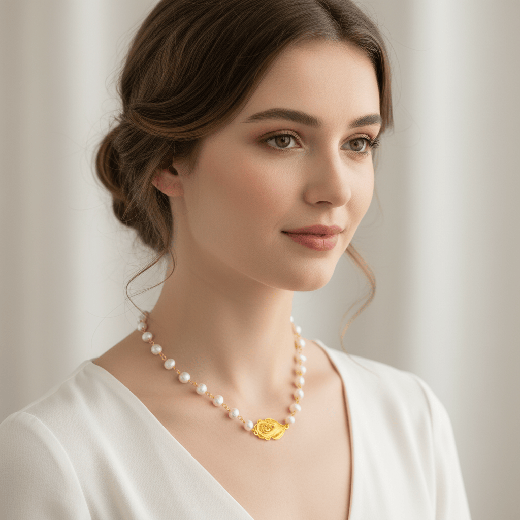 Coração de Viana I Pearl Necklace