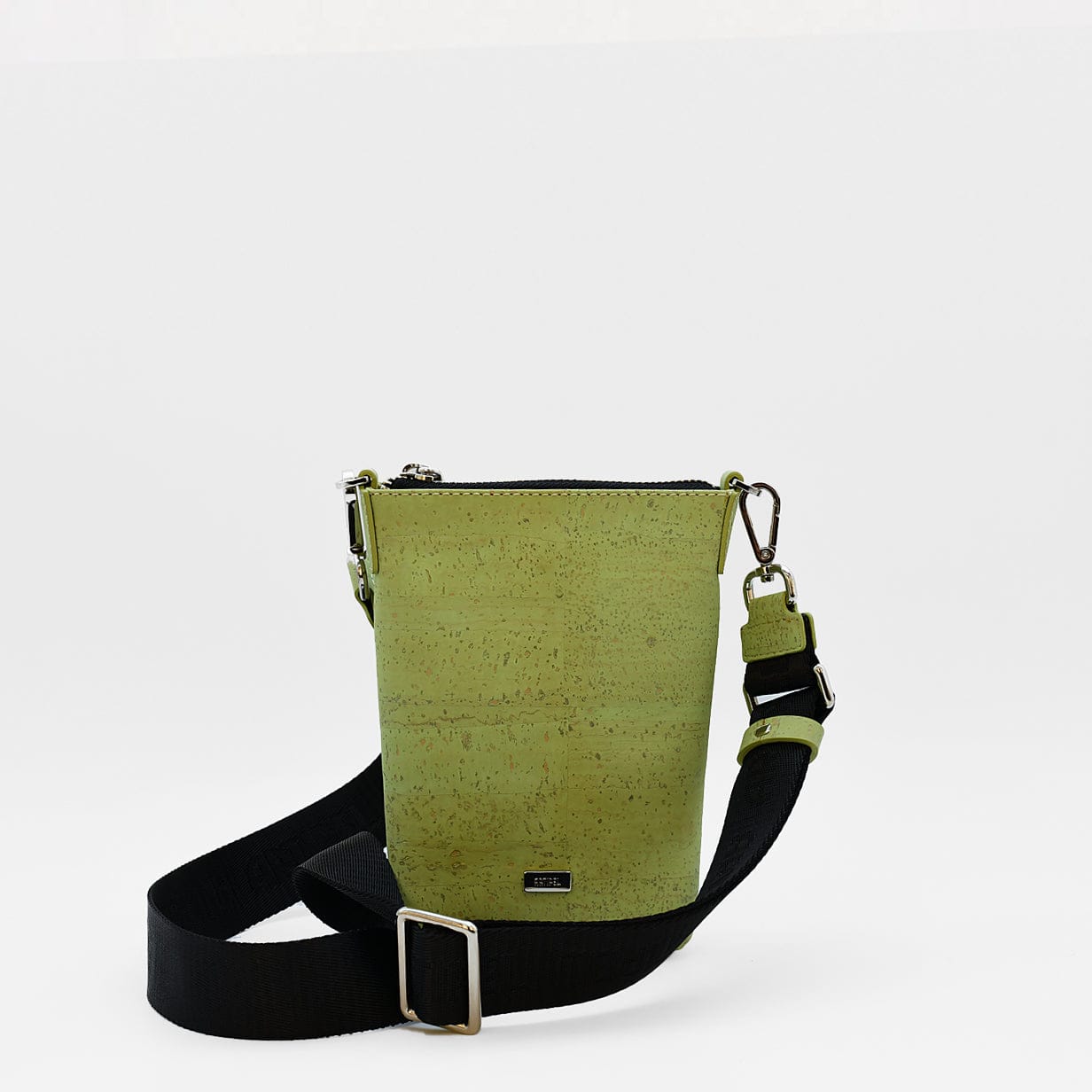 Cork Crossbody Pouch - Green