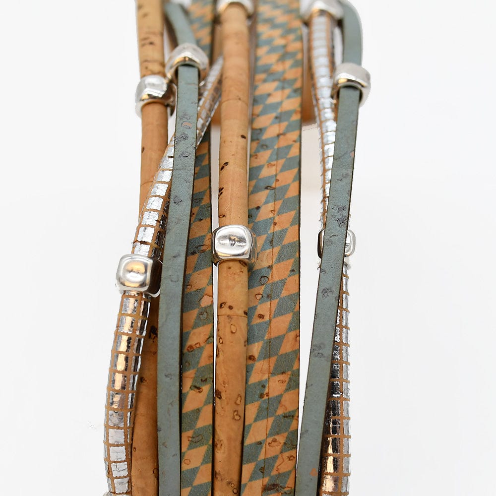 Cork Cuff Bracelet