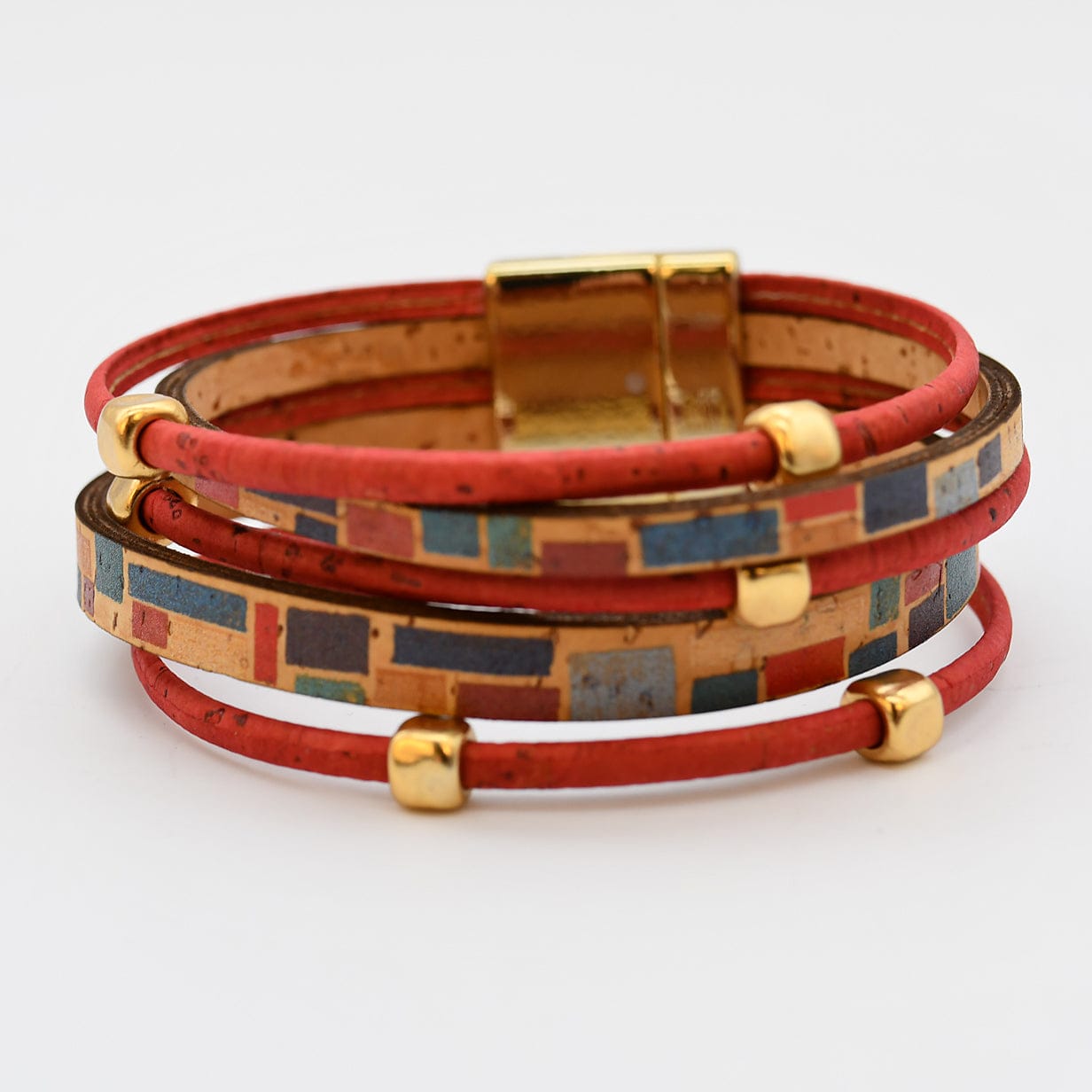 Cork Cuff Bracelet