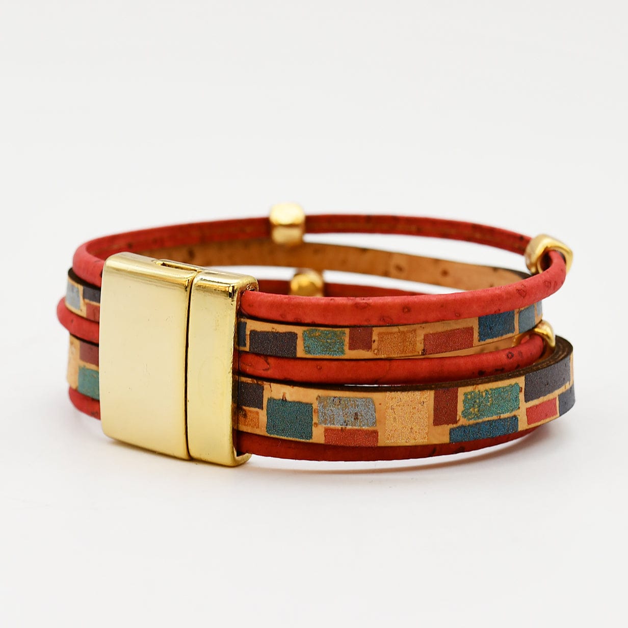 Cork Cuff Bracelet