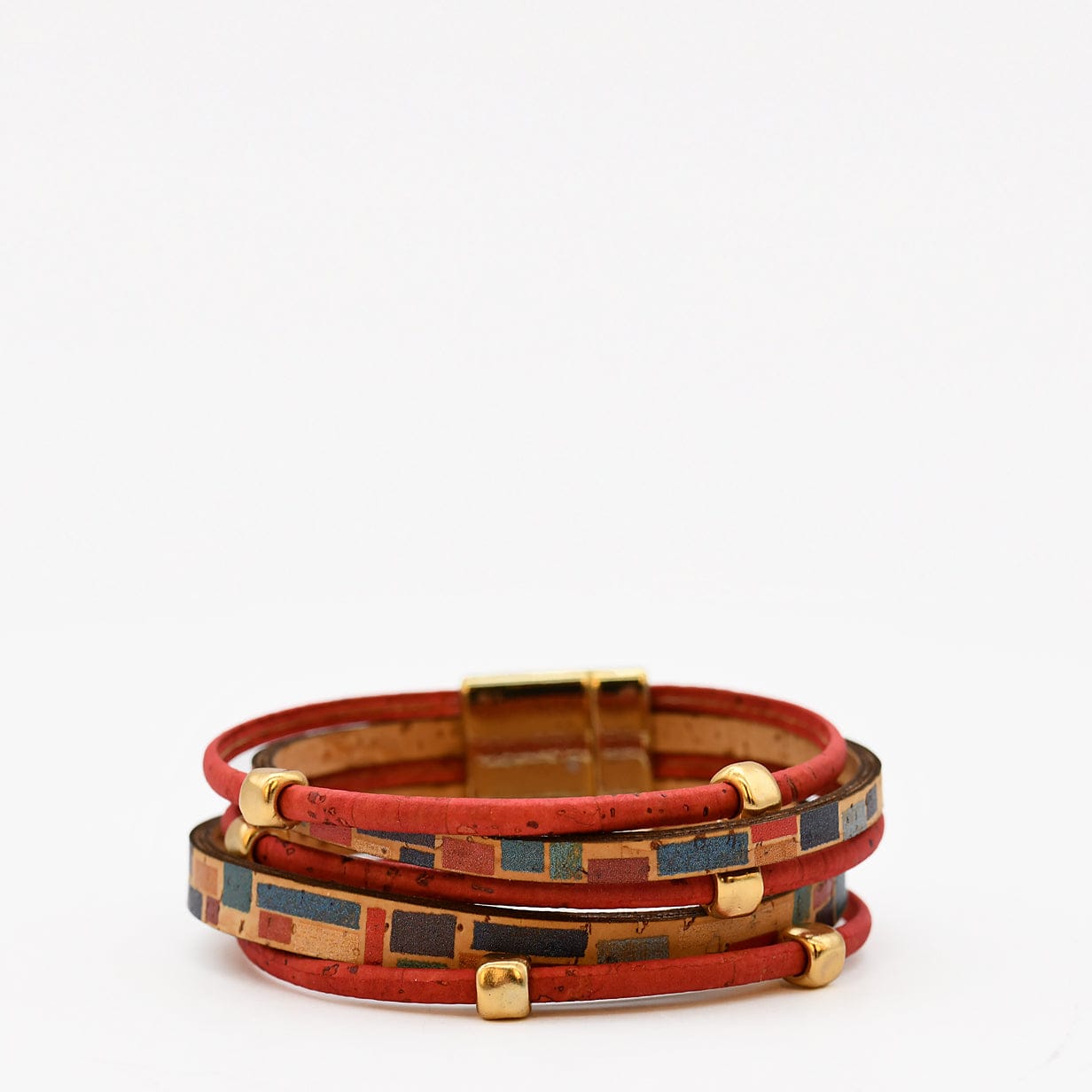 Cork Cuff Bracelet